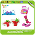 Promotie Beautiful Girl Cloth Dressing Erasers